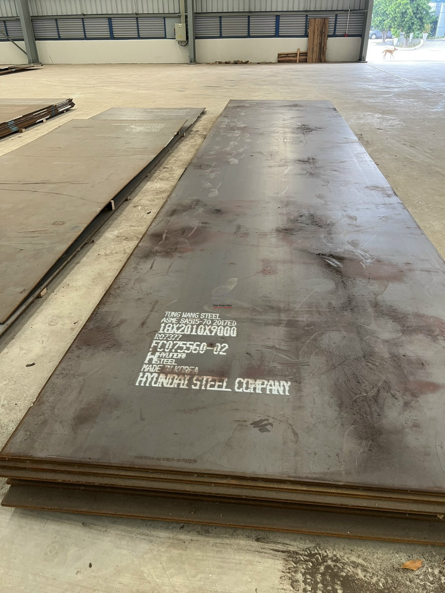 Thép tấm S355J2+N nhập khẩu Hàn QUốc
