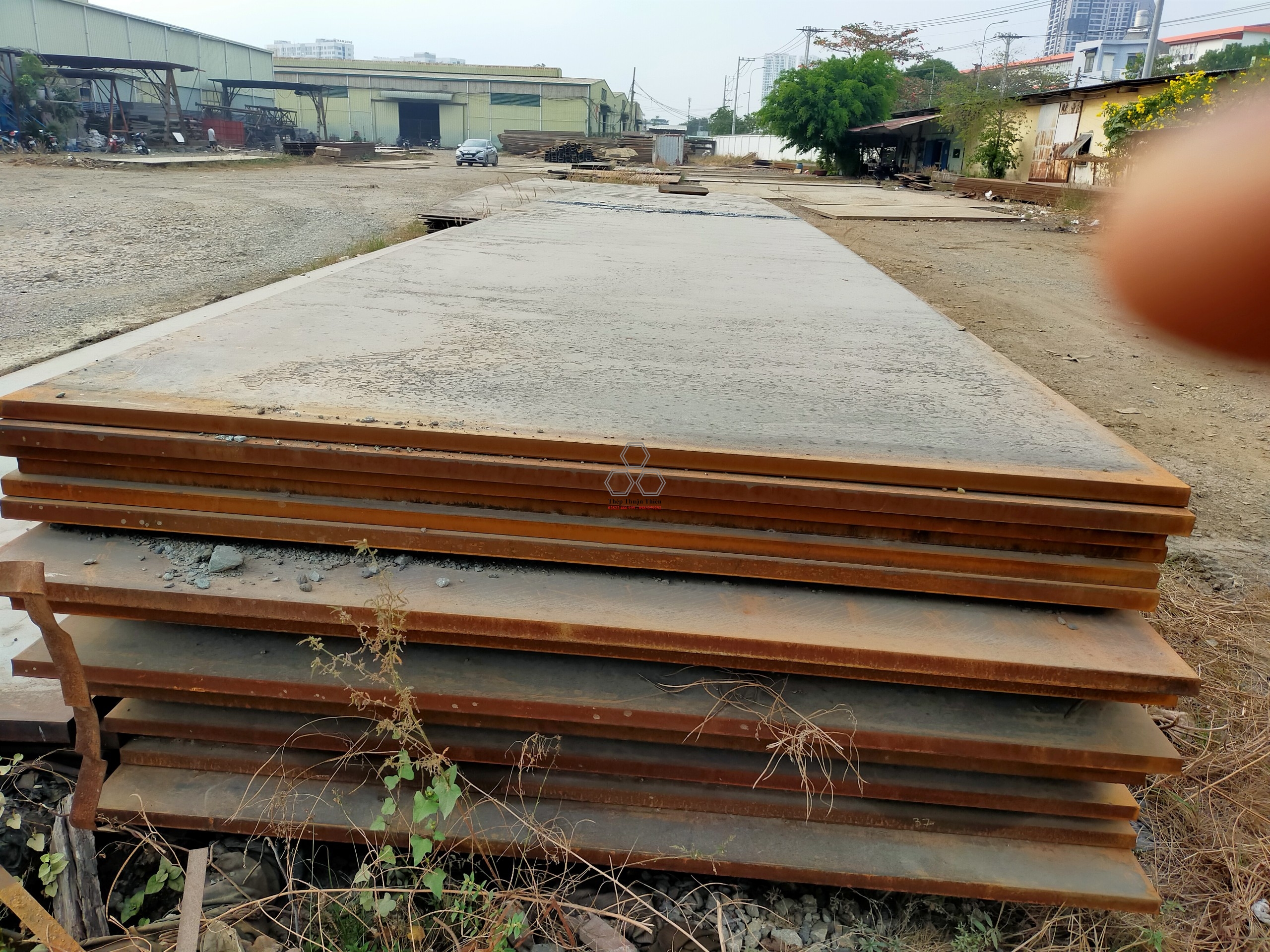 Thép tấm S355JR nhập khẩu chất lượng cao, giá cạnh tranh