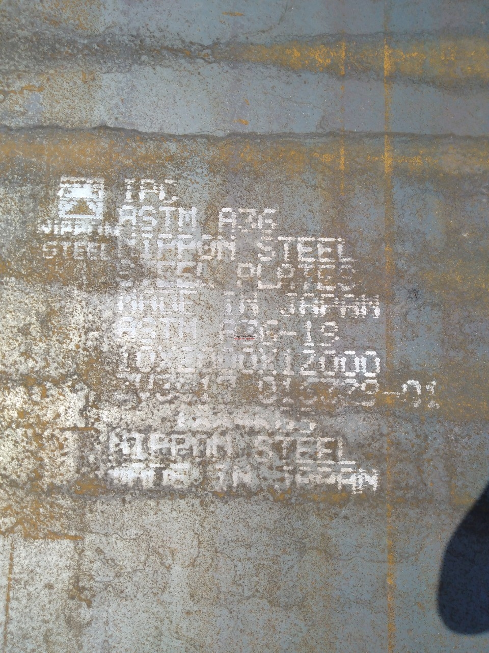 thép tấm A36 NIPPON Nhật Bản nhập khẩu